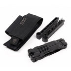 SOG（ソグ）POWERACCESS DELUXE BLACK マルチツール [ベルト対応ナイロンポーチ付]