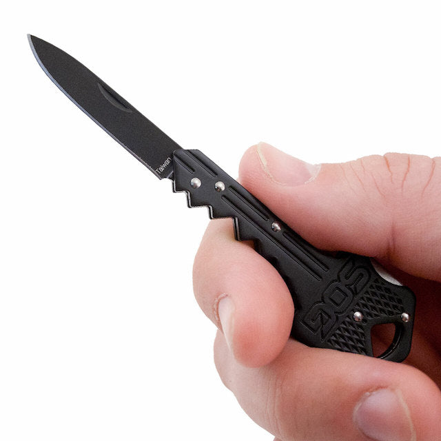 SOG（ソグ）KEY KNIFE BLACK キーナイフ【レターパックプラス対応】【レターパックライト対応】