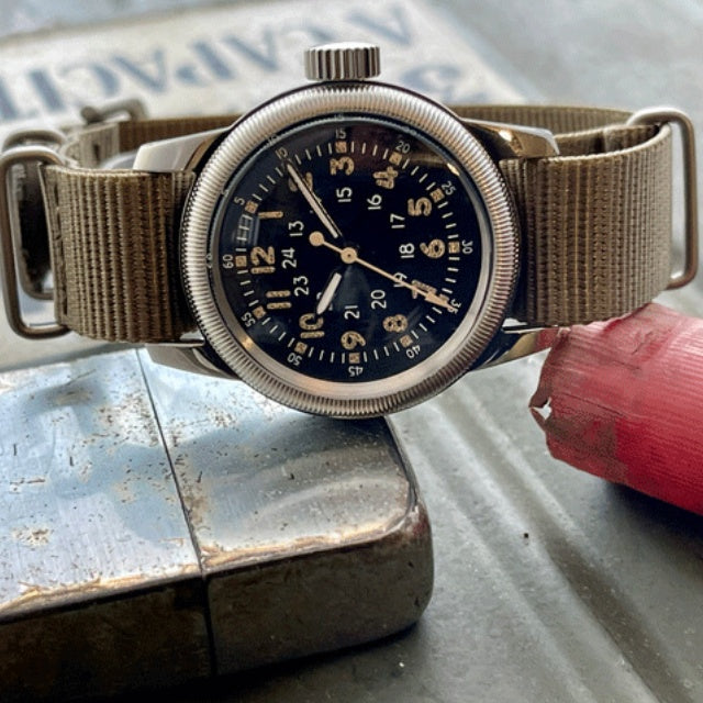 M.R.C. WATCH CO.（モントルロロイ）U.S.ARMY AIR FORCE TYPE A-17 