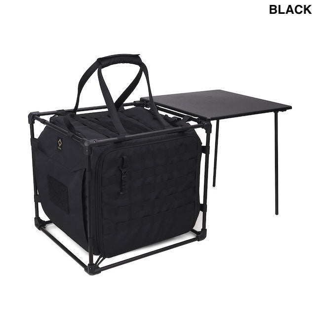 [Limited quantity special price] Helinox Tactical Field Office Cube [Black,  Coyote] [Tactical Field Office Cube]