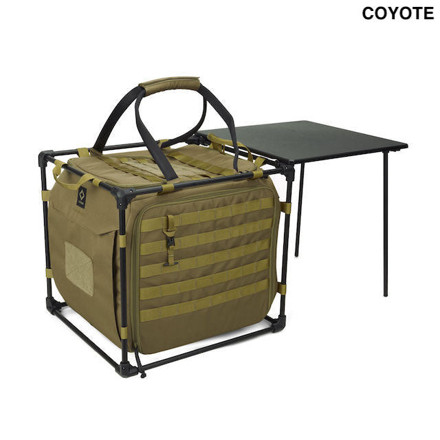 [Limited quantity special price] Helinox Tactical Field Office Cube [Black,  Coyote] [Tactical Field Office Cube]