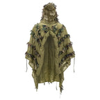 HELIKON-TEX LEAF GHILLIE PONCHO WOODLAND [Letter Pack Plus compatible]