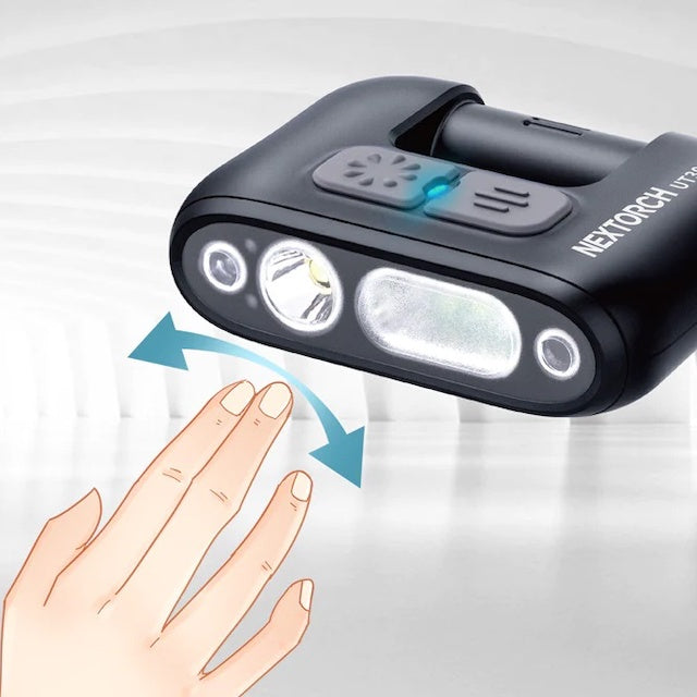 NEXTORCH UT30 Motion Sensor TYPE-C Rechargeable LED Headlamp [LED Color Red/White]