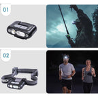 NEXTORCH UT30 Motion Sensor TYPE-C Rechargeable LED Headlamp [LED Color Red/White]