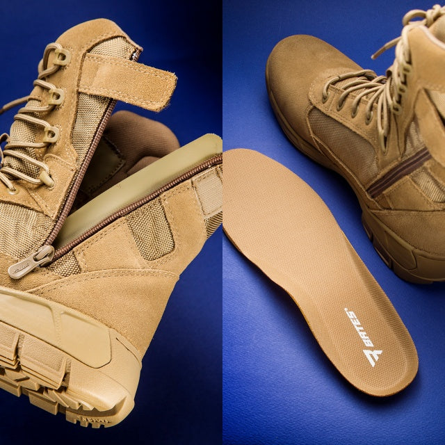 BATES（ベイツ）TACTICAL SPORT 2 SIDE ZIP BOOTS [3181][Coyote][タクティカルスポーツ2サイドジップブーツ]【中田商店】