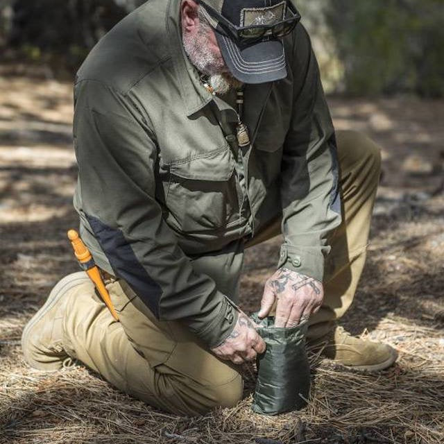 HELIKON-TEX SUPERTARP SMALL Combat Tarp [2 colors] [Bushcraft line] [Nakada Shoten] [Letter Pack Plus compatible]