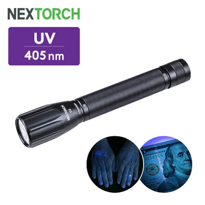 NEXTORCH C2 UV Flashlight [550mW Ultraviolet (UV-405nm) Flashlight] [Letter Pack Plus compatible]