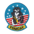 Military Patch（ミリタリーパッチ）F-14戦闘機マスコット・パッチ [フック付き]【レターパックプラス対応】【レターパックライト対応】