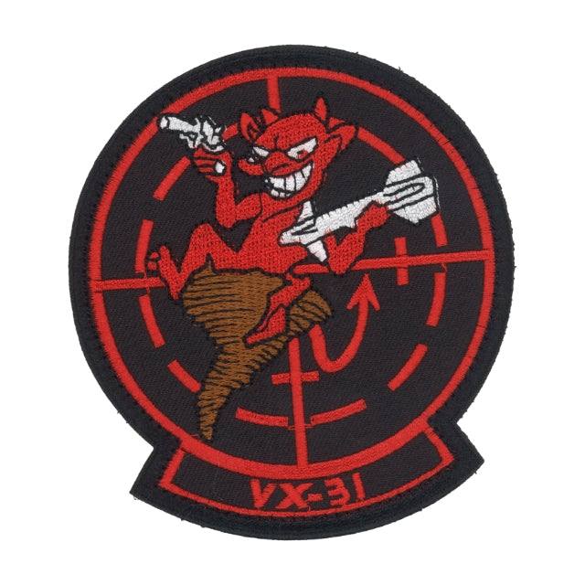 Military Patch VX-31 (31st Test and Evaluation Squadron) "Dust Devils" SQ patch [with hook] [Letter Pack Plus compatible] [Letter Pack Lite compatible]