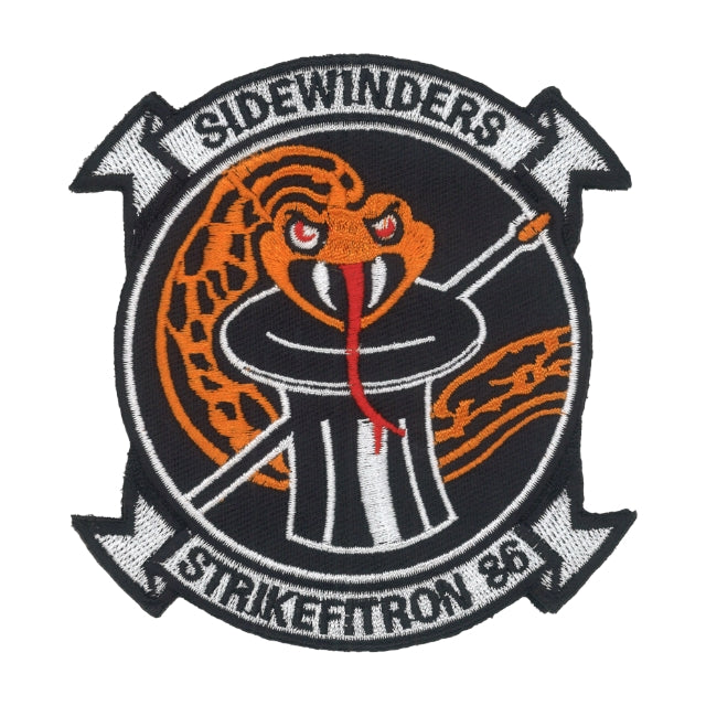 Military Patch VFA-86 (86th Fighter Attack Squadron) "Sidewinders" SQ patch [with hook] [Letter Pack Plus compatible] [Letter Pack Lite compatible]