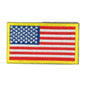 Military Patch（ミリタリーパッチ）スターズ＆ストライプス・パッチ 米国旗 [フック付き]【レターパックプラス対応】【レターパックライト対応】