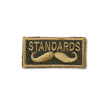 Military Patch STANDARD Beard Mini Patch [With hook] [2 colors] [Compatible with Letter Pack Plus] [Compatible with Letter Pack Light]