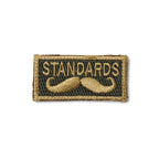 Military Patch（ミリタリーパッチ）STANDARD ヒゲ ミニパッチ  [フック付き][2色]【レターパックプラス対応】【レターパックライト対応】