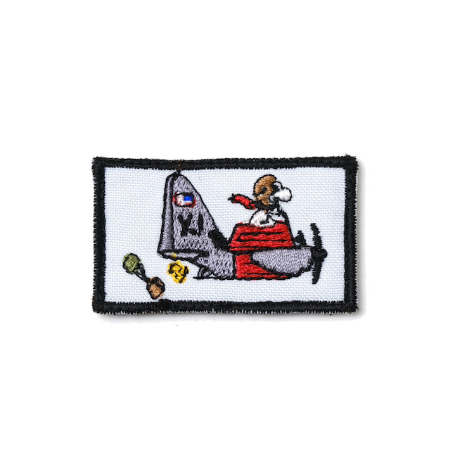 Military Patch（ミリタリーパッチ）374AS ミニパッチ  [フック付き][2色]【レターパックプラス対応】【レターパックライト対応】