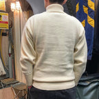 KEMPTON（ケンプトン）NIFFI SERIES イギリス海軍 サブマリン セーター ROLL NECK [NAVY][NATURAL]