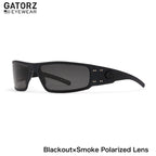 GATORZ MAGNUM ASIANFIT Smoke Polarized Lens Blackout [GZ-01-011]