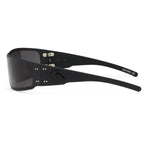 GATORZ MAGNUM ASIANFIT Smoke Polarized Lens Blackout [GZ-01-011]