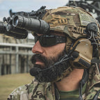 GATORZ MAGNUM ASIANFIT Smoke Polarized Lens Blackout [GZ-01-011]