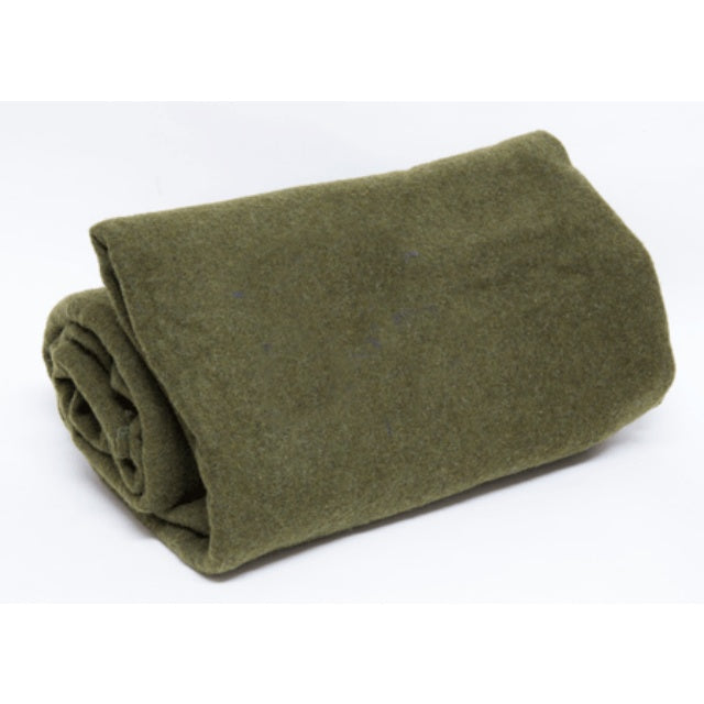 US（米軍放出品）ウールブランケット OD [US刺繍入り][US Wool Blanket 