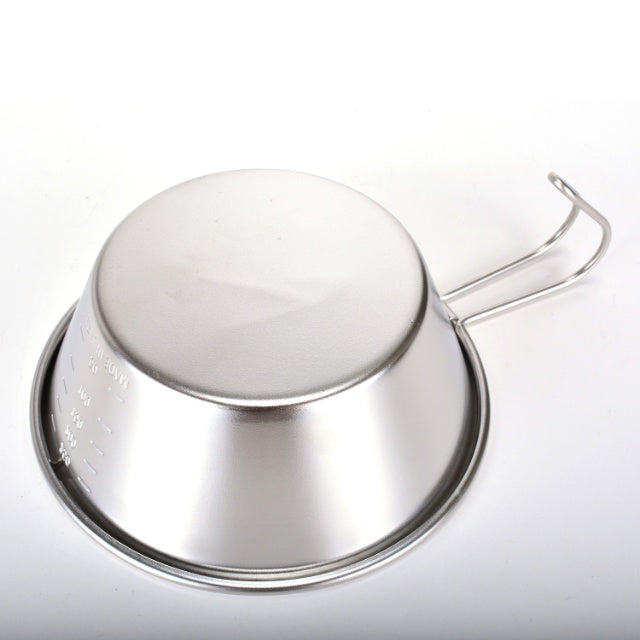 ROTHCO Sierra Cup Silver [Black Laser/Embossed] [Made in Japan]
