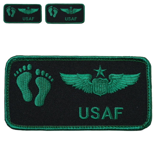 Military Patch USAF Jolly Green Name Tag NVG 2021 [2 types] [With hook] [Letter Pack Plus compatible] [Letter Pack Light compatible]