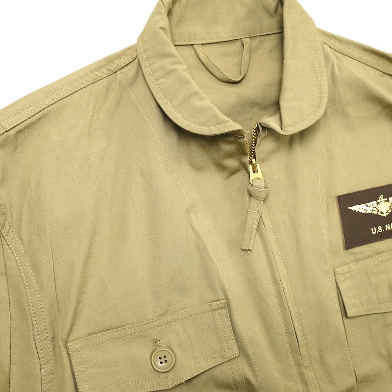 SESSLER TYPE AN-J2 with wing patch [Khaki] [with patch] [Nakata Shoten]