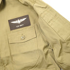 SESSLER（セスラー）TYPE AN-J2 ウイングパッチ付き [カーキ][ワッペン付]【中田商店】