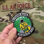 Military Patch（ミリタリーパッチ）5TH RS RECCE WIC 21B パッチ [フック付き]【レターパックプラス対応】【レターパックライト対応】