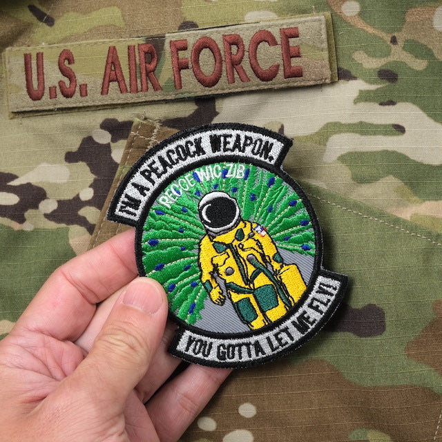 Military Patch（ミリタリーパッチ）5TH RS RECCE WIC 21B パッチ [フック付き]【レターパックプラス対応】【レターパックライト対応】