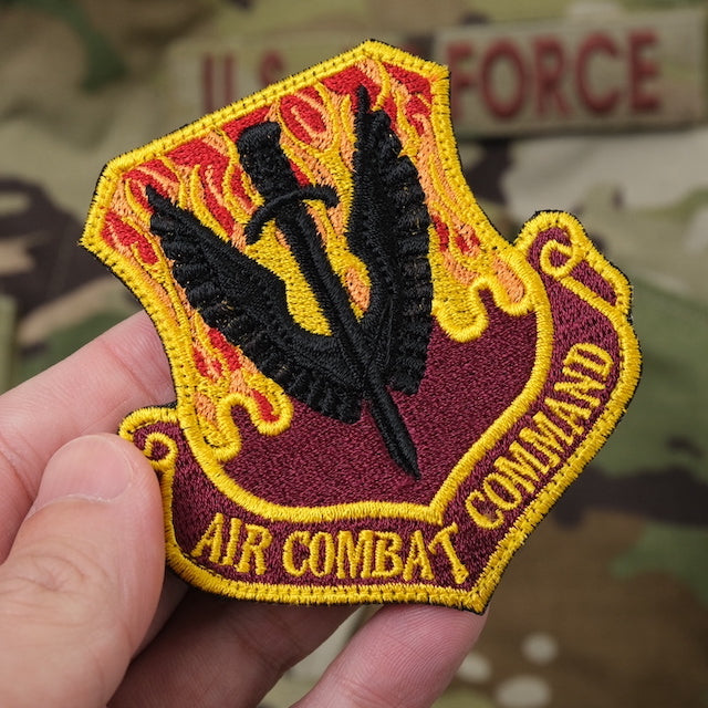 Military Patch（ミリタリーパッチ）964TH AIR COMBAT COMMAND パッチ [フック付き]【レターパックプラス対応】【レターパックライト対応】
