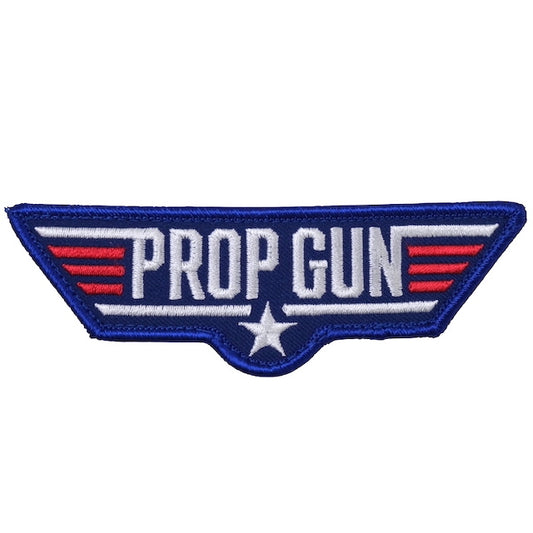Military Patch PROP GUN Full Color [With Hook] [Letter Pack Plus Compatible] [Letter Pack Light Compatible]