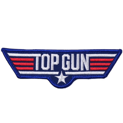 Military Patch（ミリタリーパッチ）TOP GUN フルカラー [フック付き]【レターパックプラス対応】【レターパックライト対応】