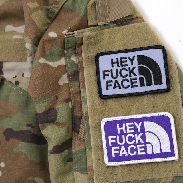 Military Patch（ミリタリーパッチ）HEY FUCK FACE パッチ [6色