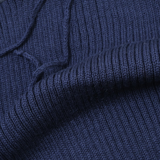 KEMPTON（ケンプトン）Woolly Pully クルーネックセーター BOND [NAVY]