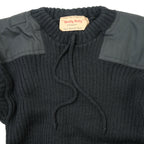KEMPTON（ケンプトン）Woolly Pully WWII レプリカ クルーネックセーター [BLACK]