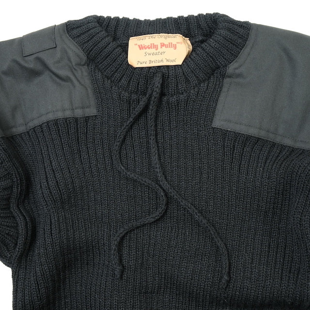KEMPTON（ケンプトン）Woolly Pully WWII レプリカ クルーネックセーター [BLACK]