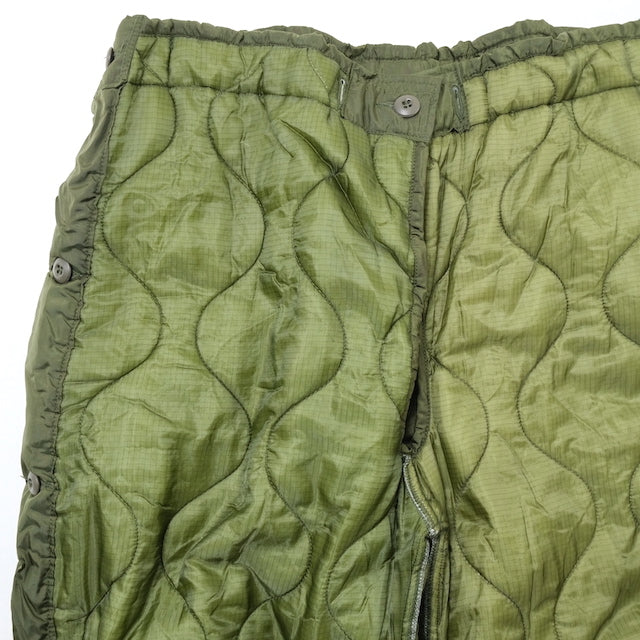 US (US military release product) Cold weather trousers liner [M65 pants strong cold protection liner] [Dead stock]