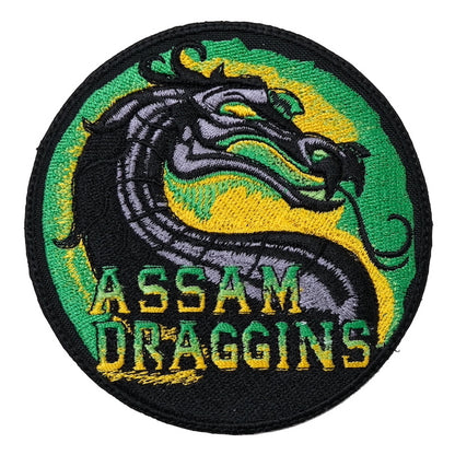Military Patch ASSAM DARGGINS 25TH patch [with hook] [Letter Pack Plus compatible] [Letter Pack Light compatible]