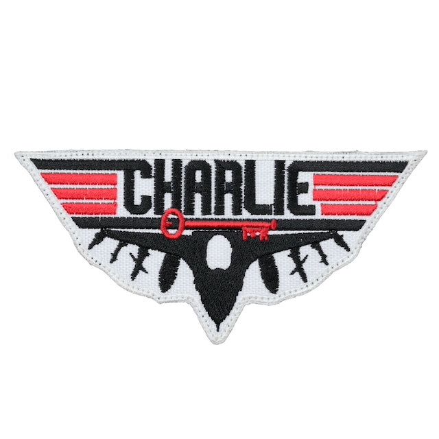 Military Patch CHARLIE patch [with hook] [Compatible with Letter Pack Plus] [Compatible with Letter Pack Light]