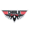 Military Patch（ミリタリーパッチ）CHARLIE パッチ [フック付き]【レターパックプラス対応】【レターパックライト対応】