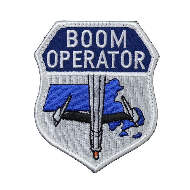 Military Patch（ミリタリーパッチ）BOOM OPERATOR KC-46 [2色][フック付き]【レターパックプラス対応】【レターパックライト対応】