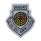 Military Patch（ミリタリーパッチ）GRADUATE USAF FIGHTER WEAPONS SCHOOL パッチ [3色][フック付き]【レターパックプラス対応】【レターパックライト対応】