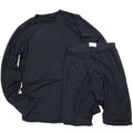 US（米軍放出品）アンダーウエア 上下セット BLACK Level 1 SILKWEIGHT UNDERSHIRT & DRAWER [Polartec Power Dry]