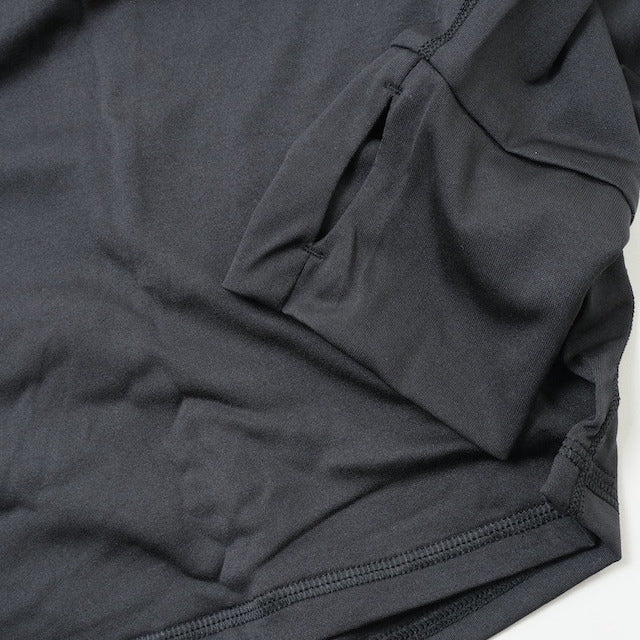 US (US military released product) Underwear top and bottom set BLACK Level 1 SILKWEIGHT UNDERSHIRT &amp; DRAWER [Polartec Power Dry]