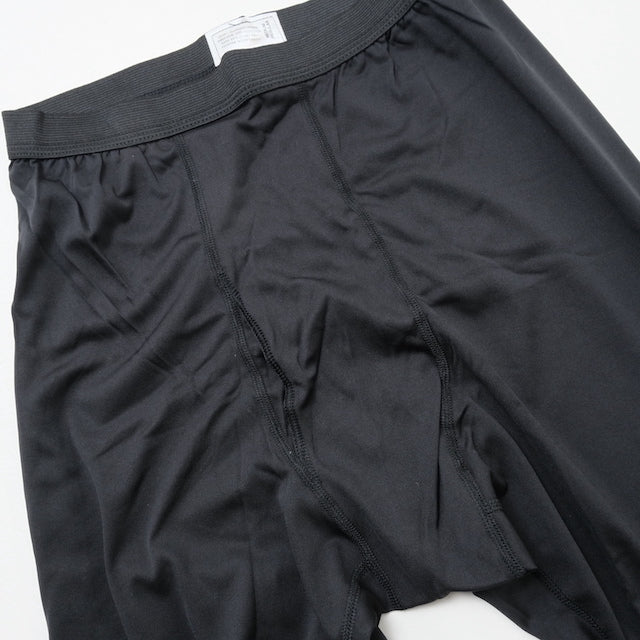 US (US military released product) Underwear top and bottom set BLACK Level 1 SILKWEIGHT UNDERSHIRT &amp; DRAWER [Polartec Power Dry]