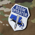 Military Patch（ミリタリーパッチ）BOOM OPERATOR KC-46 [2色][フック付き]【レターパックプラス対応】【レターパックライト対応】