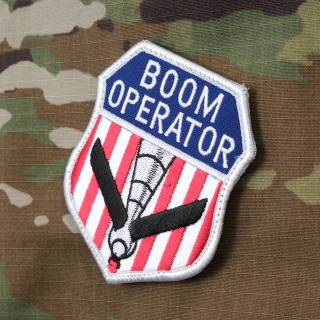 Military Patch（ミリタリーパッチ）BOOM OPERATOR KC-135 [2色