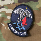 Military Patch（ミリタリーパッチ）51 OSS RF-A 21-2 パッチ [フック付き]【レターパックプラス対応】【レターパックライト対応】