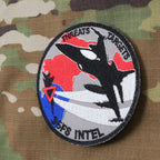 Military Patch（ミリタリーパッチ）36FS INTEL THREATS TARGETS [3種] [フック付き]【レターパックプラス対応】【レターパックライト対応】
