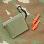 US (U.S. military release product) flange type ear plugs with carrying case [Letter Pack Plus compatible] [Letter Pack Light compatible]